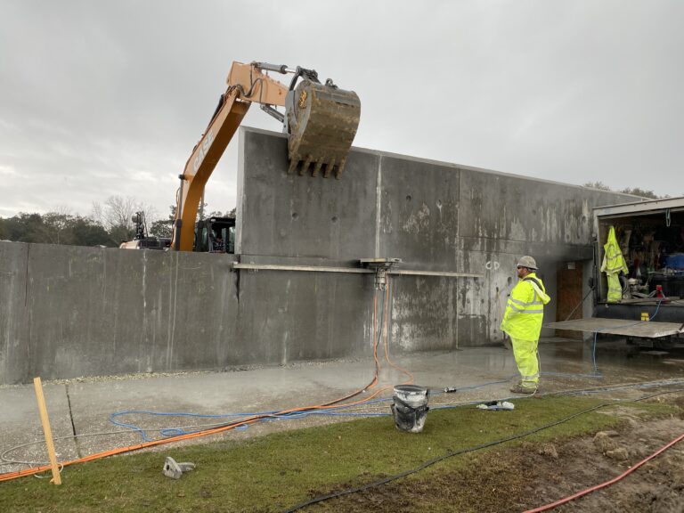 concrete wall sawing